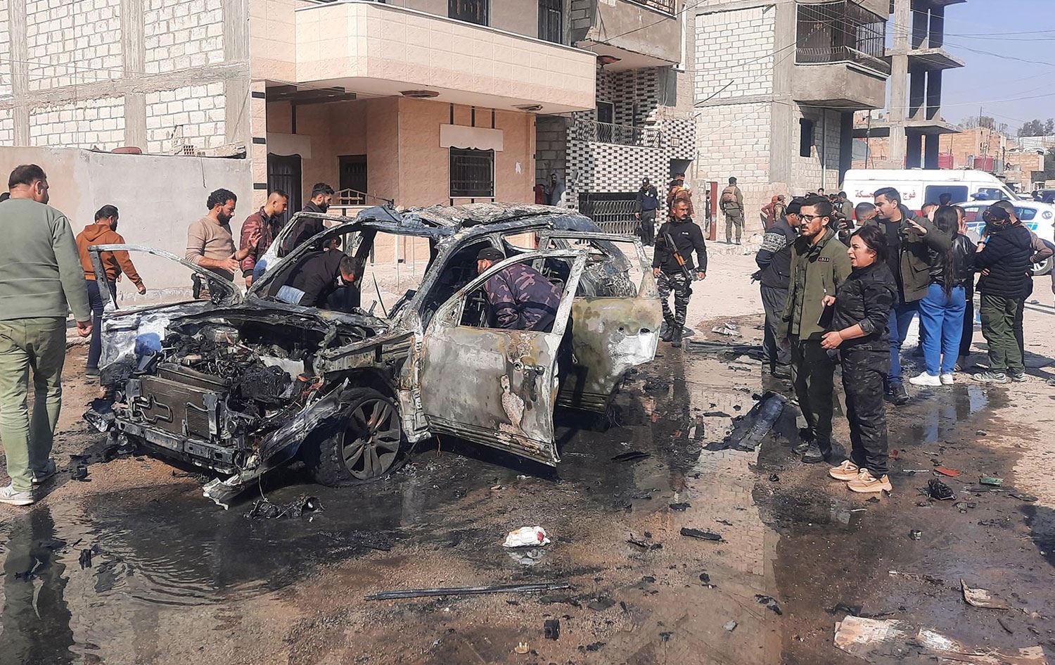 VİDEO- Haseke’de patlama