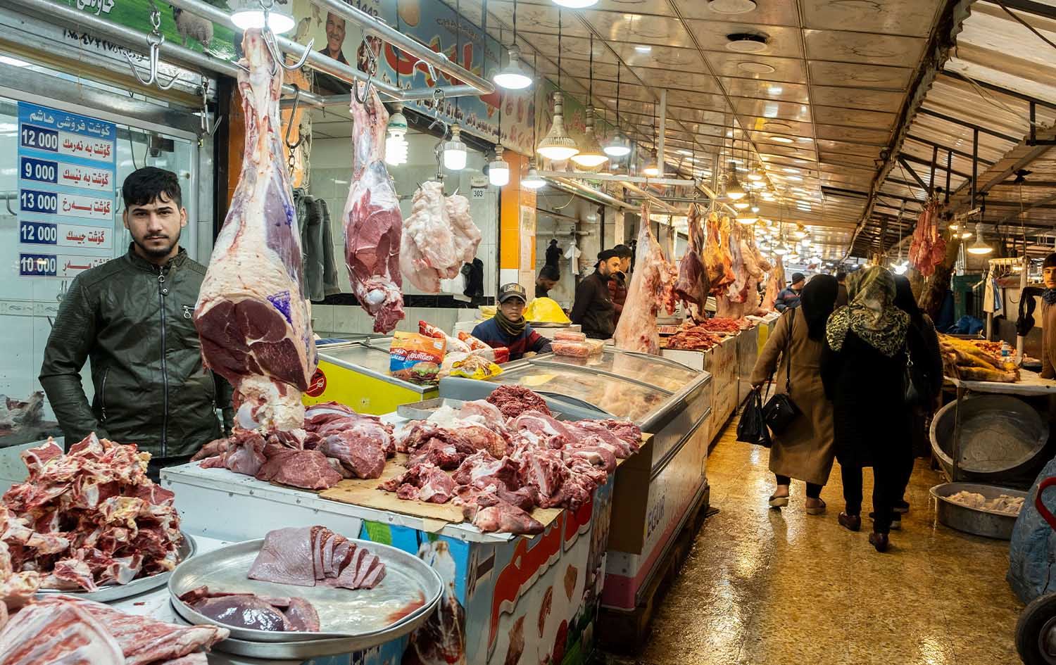 چاودێریی بازرگانیی سلێمانی: نرخی کیلۆیەک گۆشت بە 20 هەزار دینار دیاریکراوە