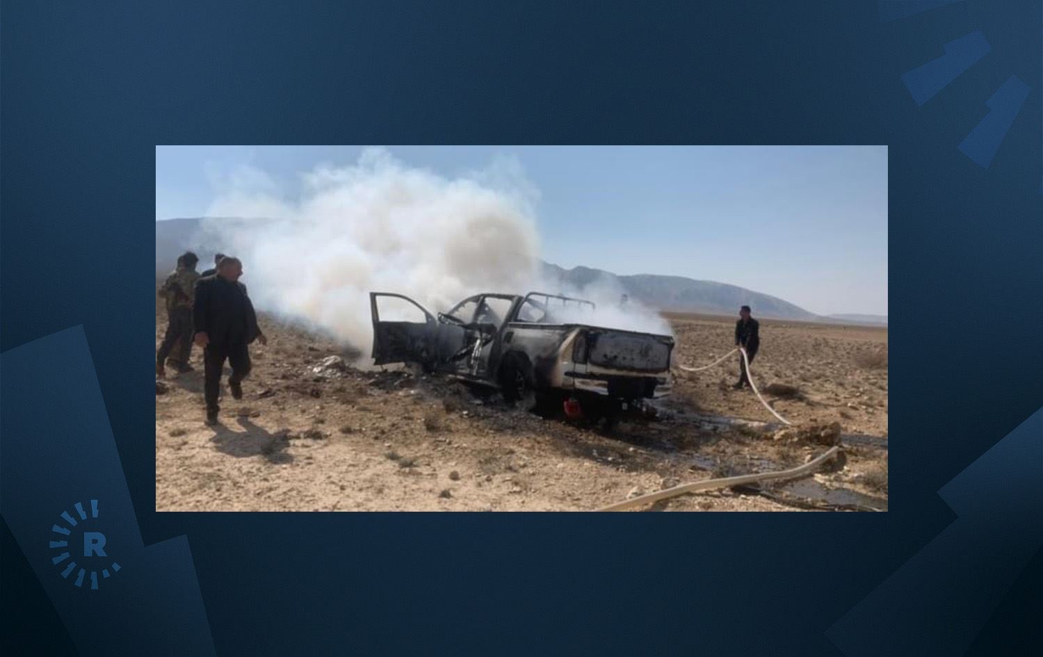 Otomobîleke YBŞê li Şingalê hat bombebarankirin