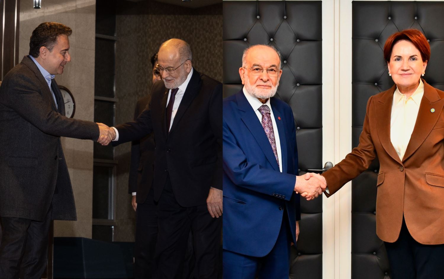 Karamollaoğlu, Akşener ve Babacan’ı ziyaret etti