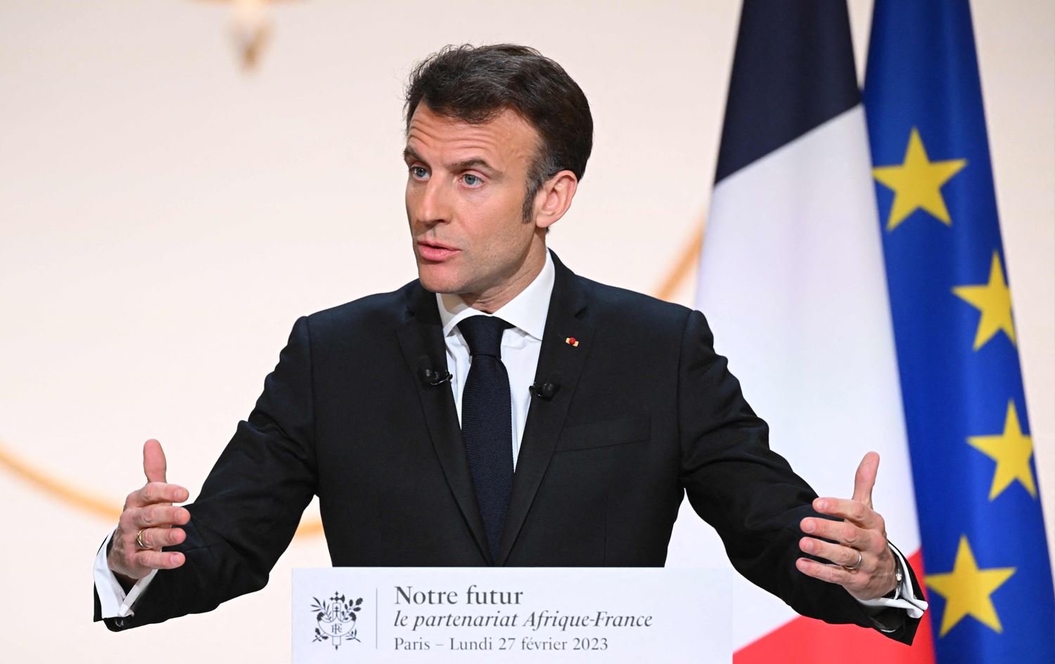 ماکرۆن ژمارەی سەربازانی فەرەنسا لە ئەفریقا "بەشێوەیەکی بەرچاو" کەمدەکاتەوە