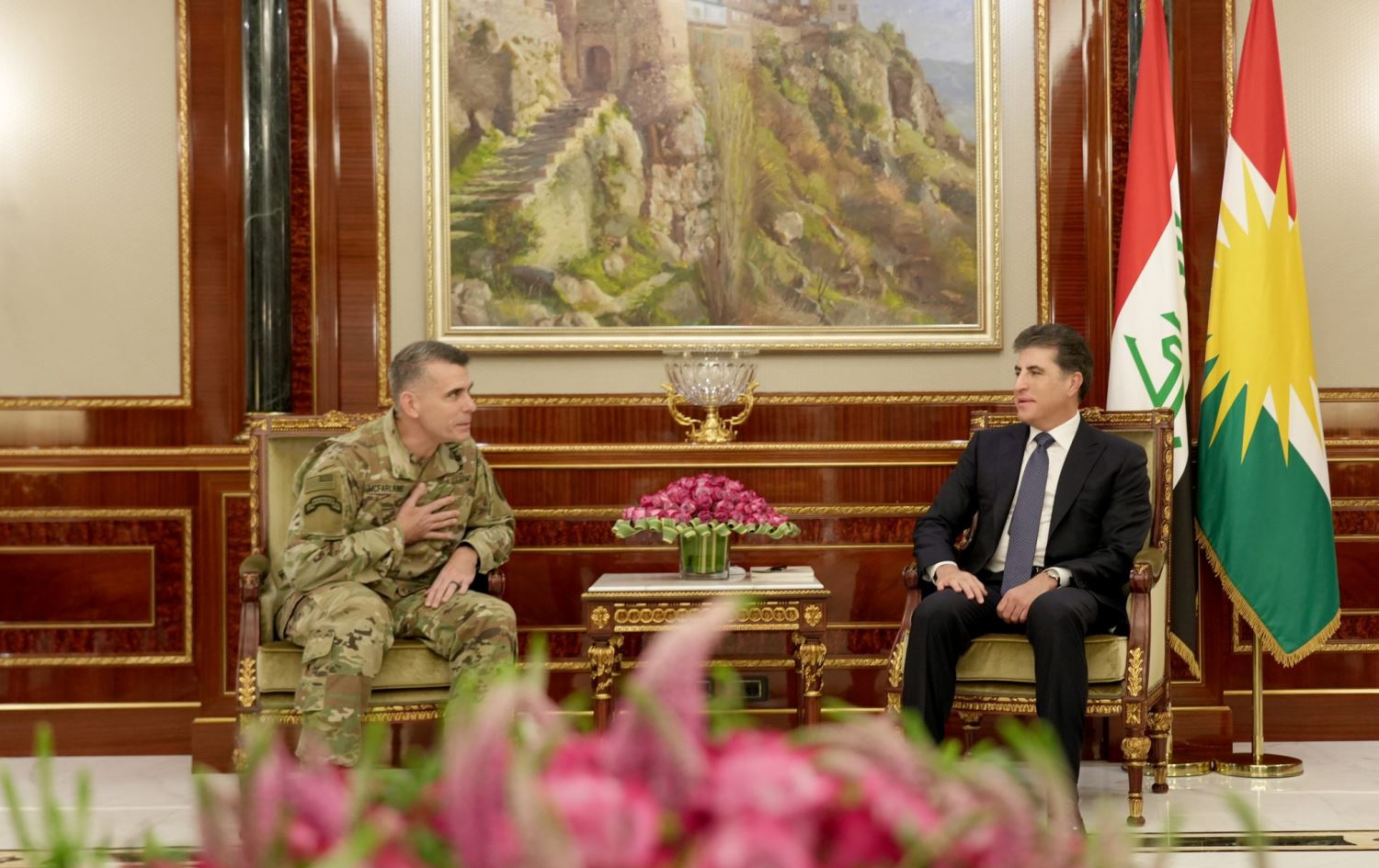 نێچيرڤان بارزانى: پرۆسه‌ى رێكخستن و يه‌كخستنه‌وه‌ى پێشمه‌رگه‌ سه‌رده‌خەین