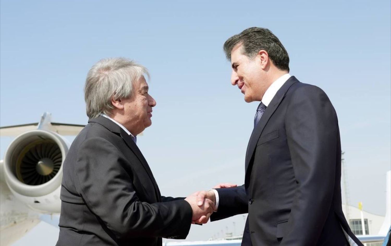 Sekreterê Giştî yê Neteweyên Yekbûyî gihîşt Hewlêrê