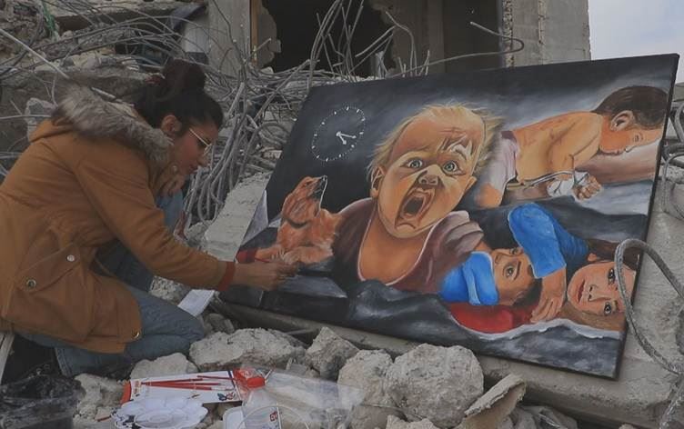 Gülistan Bozo, depremin dehşetini resmediyor: ‘Kıyamet kopmuştu’