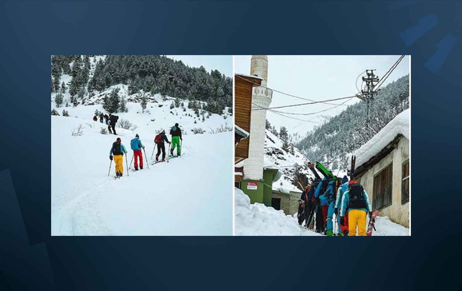 Artvin'de dağcıların üzerine çığ düştü: 2 ölü, 7 yaralı
