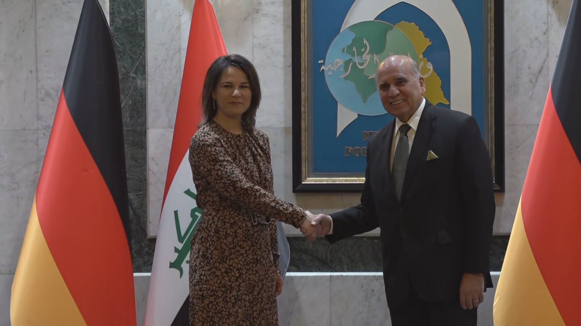 German FM arrives in Baghdad, to visit Kurdistan Region