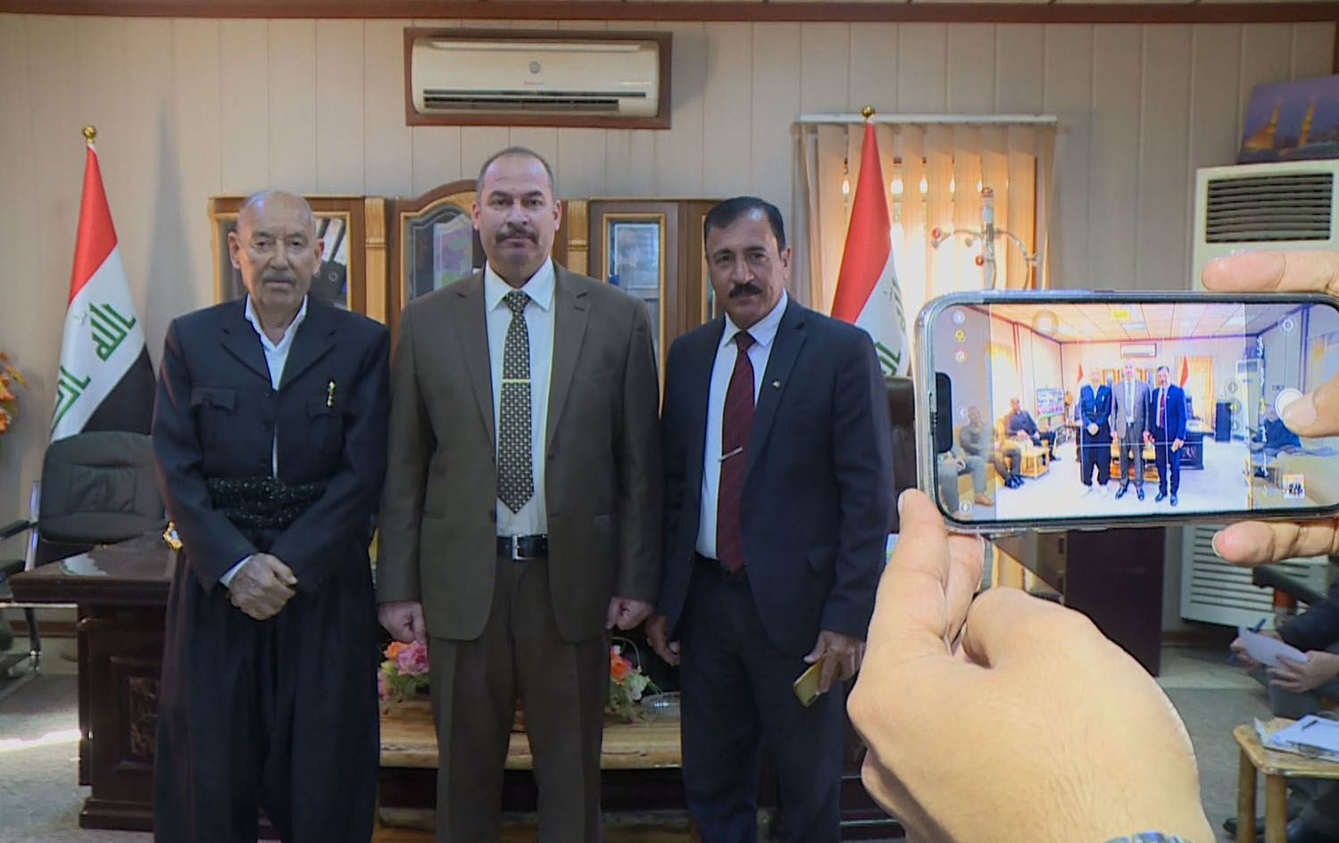 قایمقامی نوێی داقووق کە عەرەبە و یەکێتی و تورکمان دژی دانانی بوون لەو پۆستە، دەستبەکار بوو