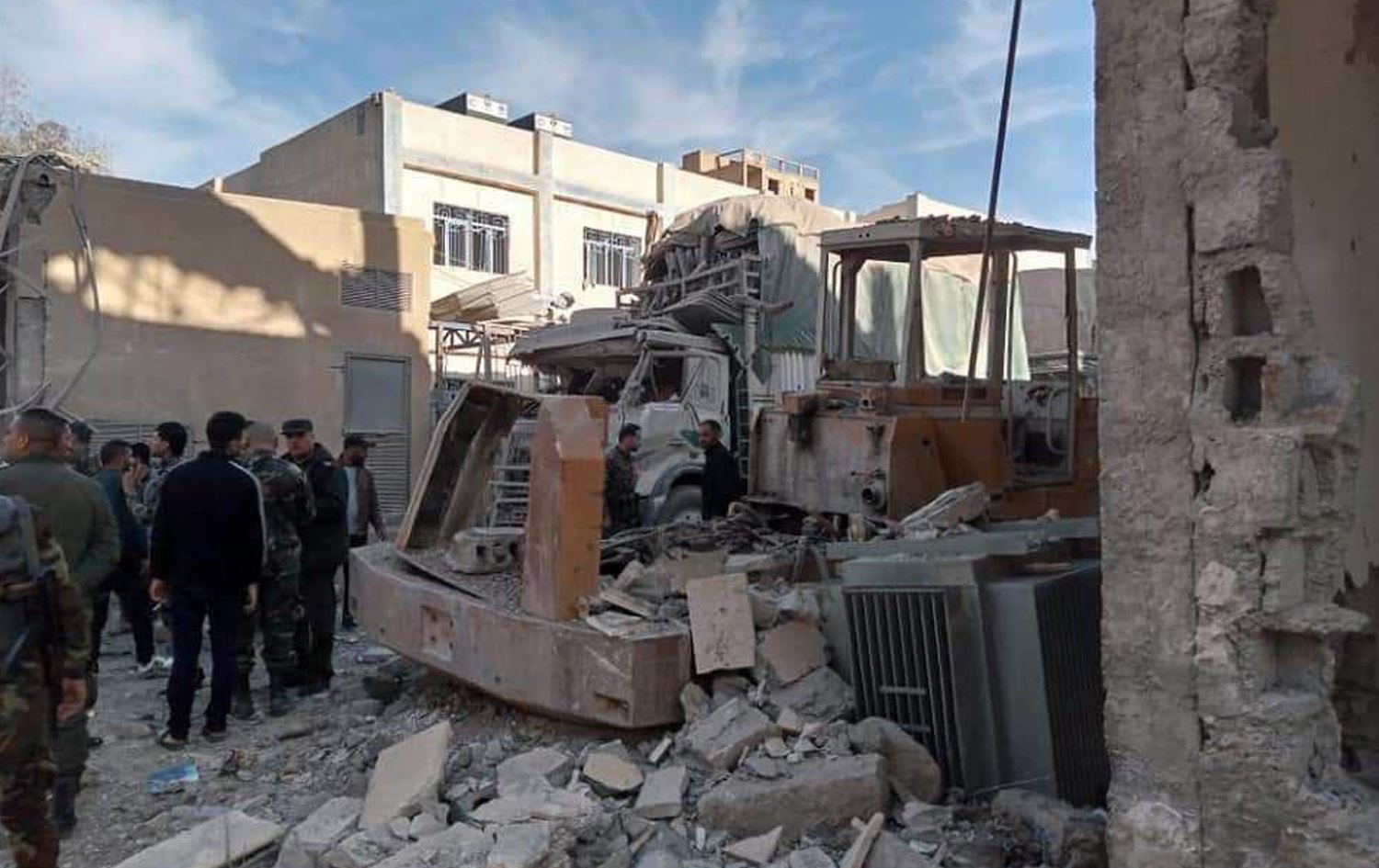 Drone strike on Iran-backed militia warehouse in Syria kills seven: Monitor