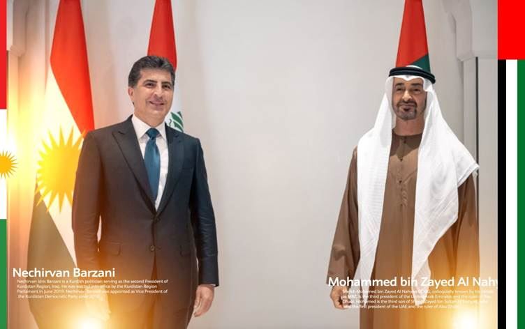 Serokê Herêma Kurdistanê serdana Îmaratê dike