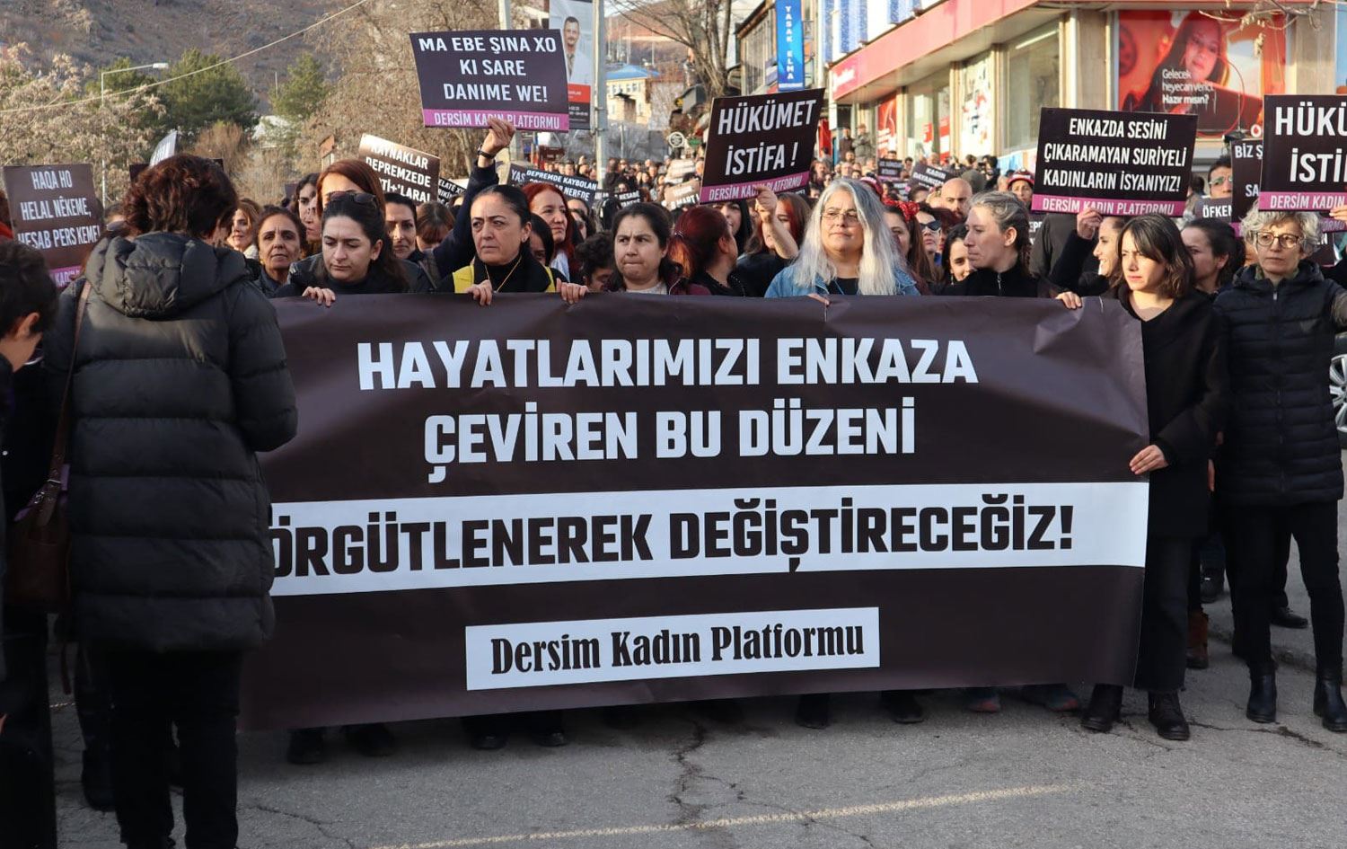 Dersim'de 8 Mart Dünya Emekçi Kadınlar Günü kutlaması