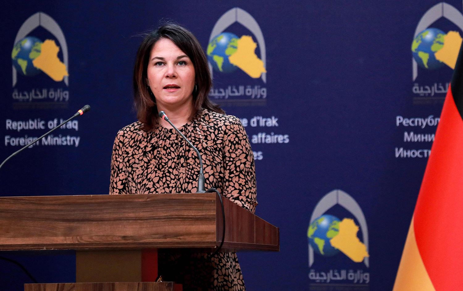 وەزیری دەرەوەی ئەڵمانیا: یارمەتیی ئەوانە دەدەین دەیانەوێت کاریگەریی گۆڕانی کەشوهەوا لە عێراق کەمبکەنەوە