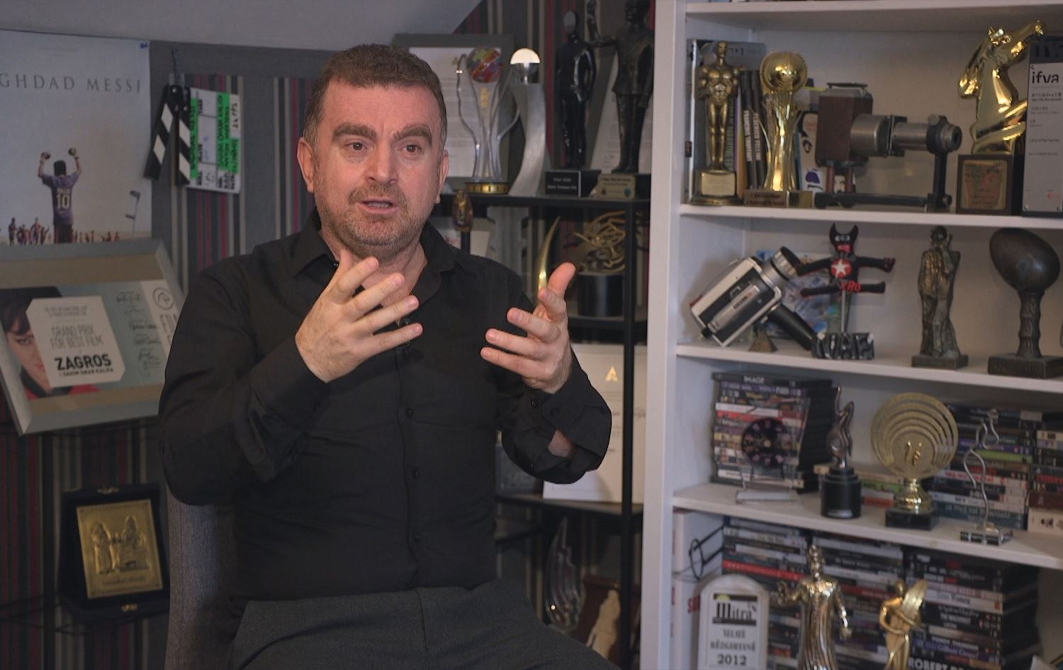 دەرهێنەرێکی کورد لە بەلجیکا دەیان خەڵاتی جیهانی وەردەگرێت