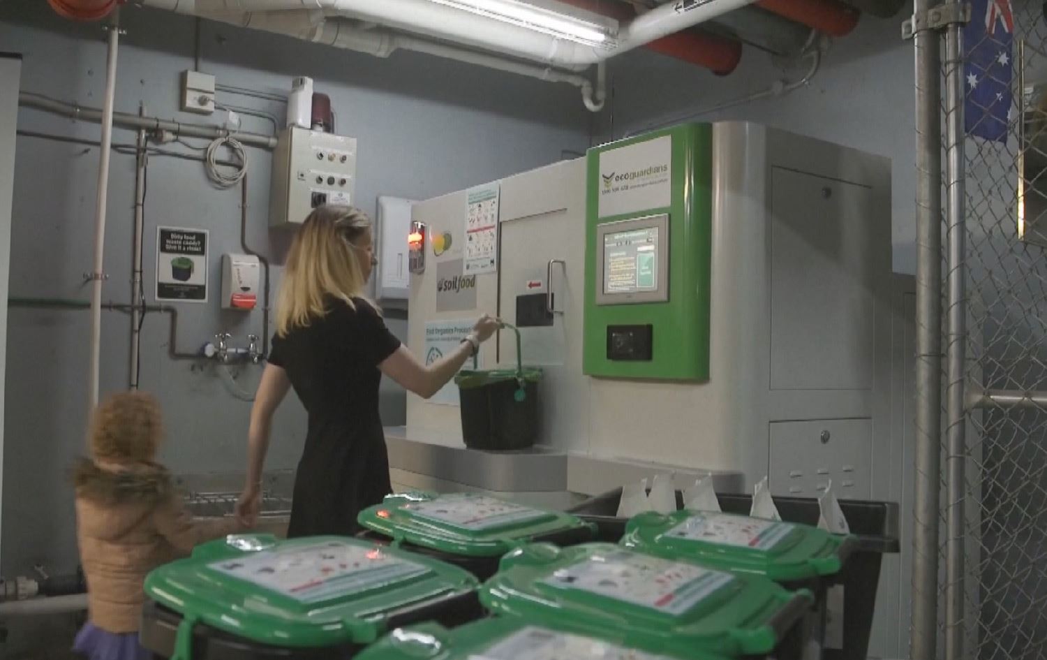 لە باڵەخانەکانی ئوسترالیا ئامێری گۆڕینی پاشماوەی خۆراک بۆ پەیین دادەنرێت