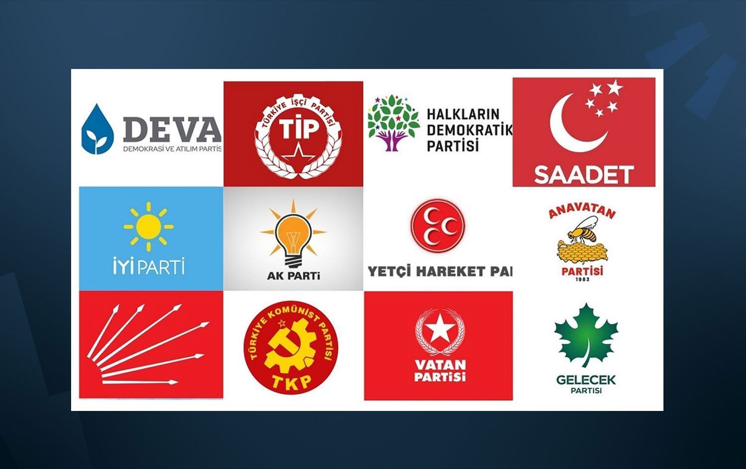 YSK: 36 partiyên siyasî dê beşdarî hilbijartinê bibin