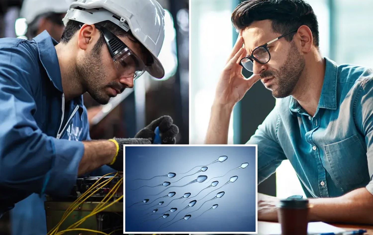 Zankoya Harvardê: Kesên ku karên giran dikin xwedî spermên zêdetir in