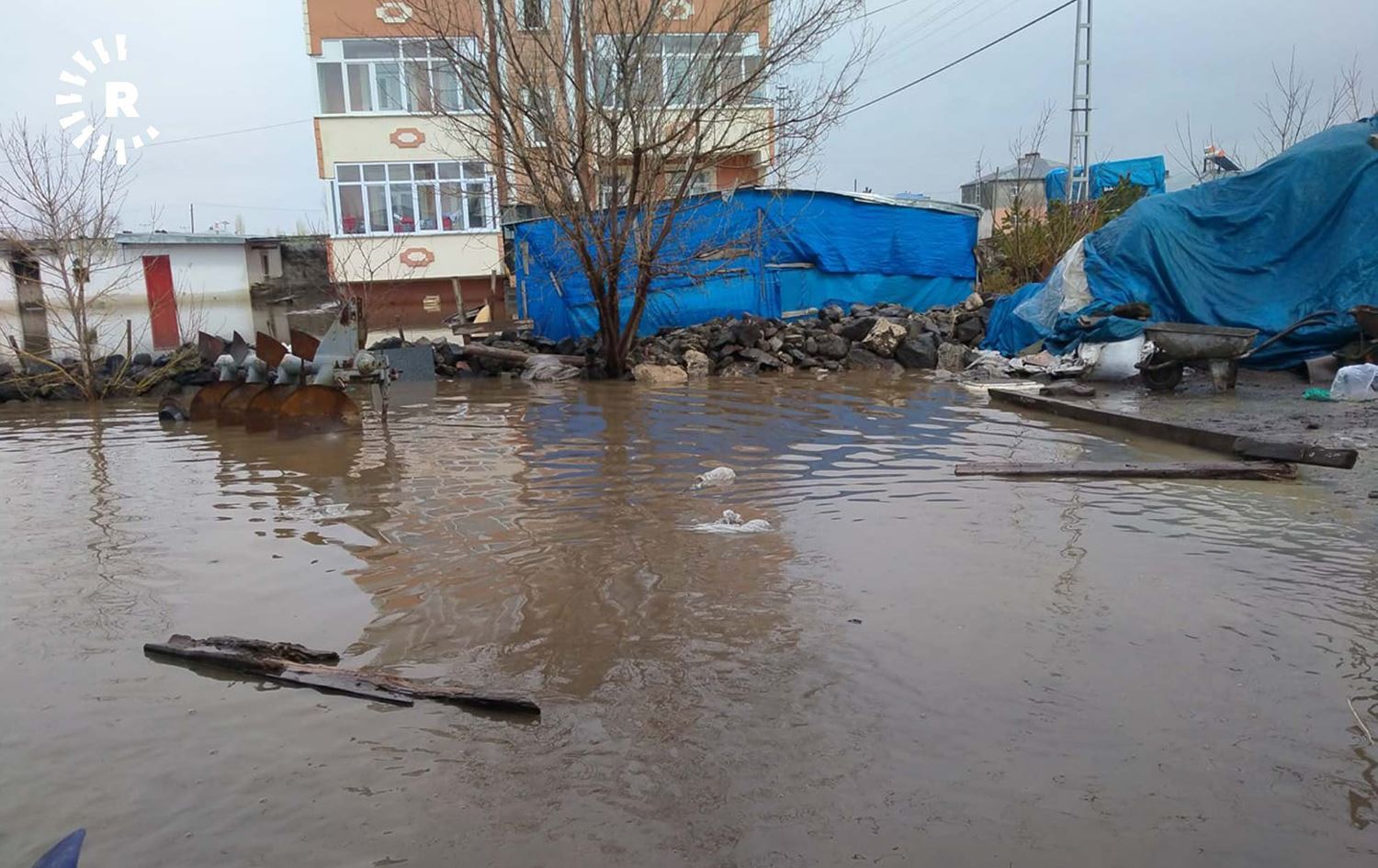 Saziya Keşnasiyê ya Tirkiyê ji bo herêma erdhejê hişyariya baranê da
