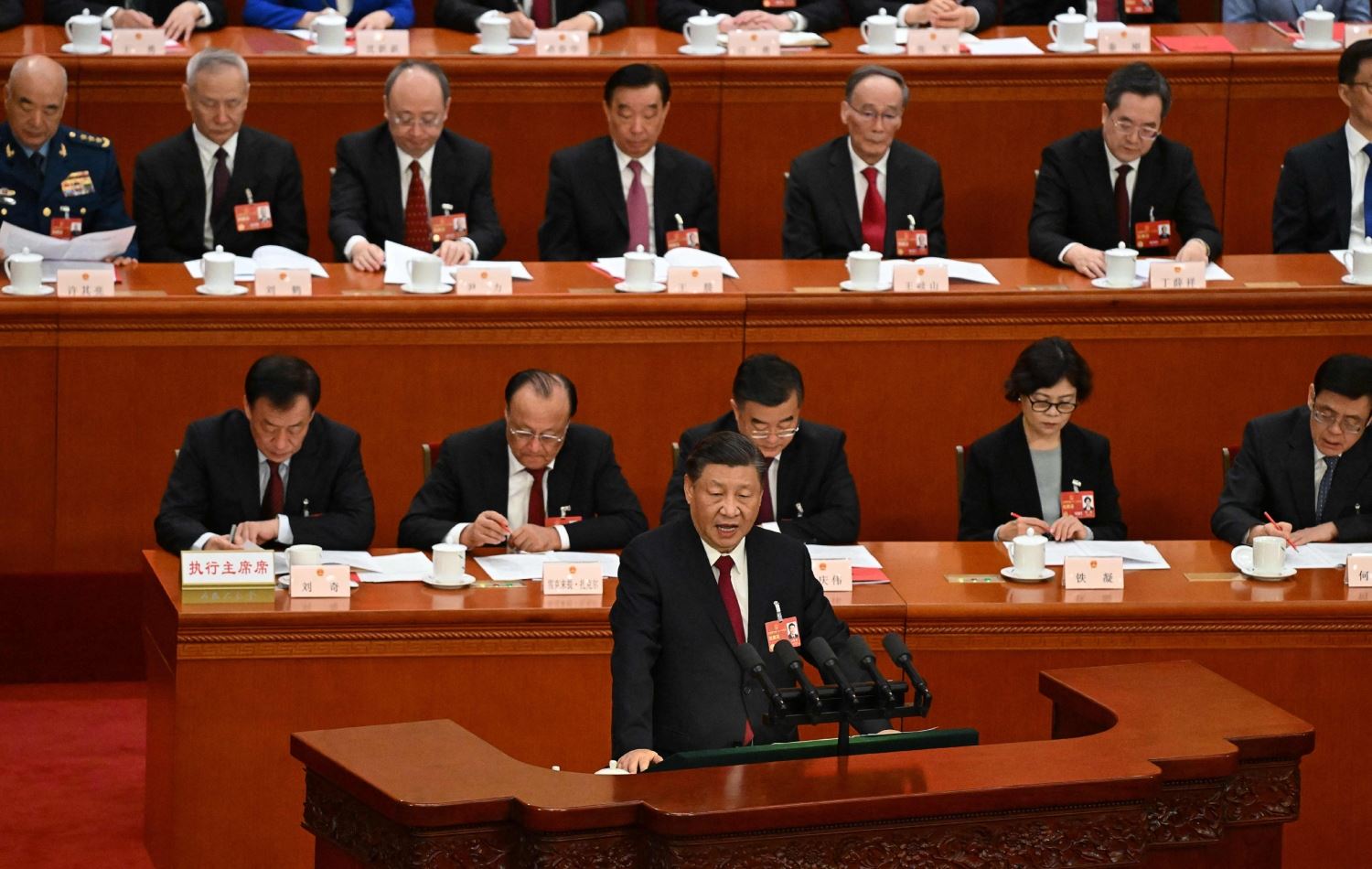 شی جین پینگ لە دەستپێكی خولی سێیەمی سەرۆكایەتیدا جەخت لە بەرەنگاربوونەوەی سەربەخۆیی تایوان دەکاتەوە