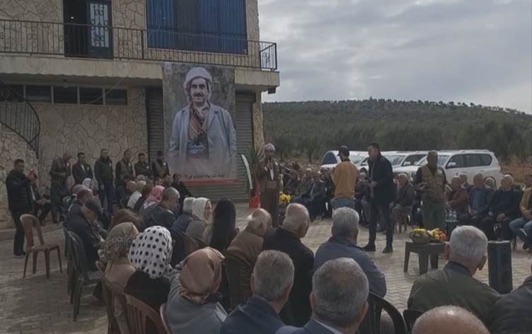 Efrin’de Mele Mustafa Barzani'nin 120’nci doğum günü nedeniyle anma düzenlendi