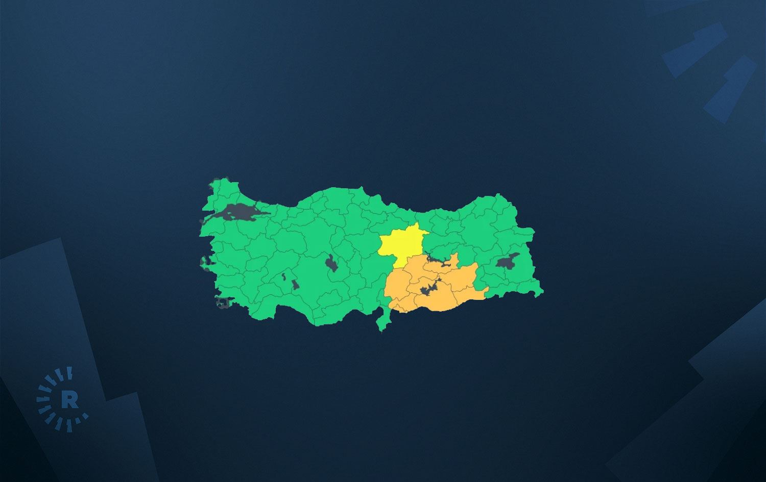 Meteoroloji'den o iller için turuncu ve sarı kodlu uyarı