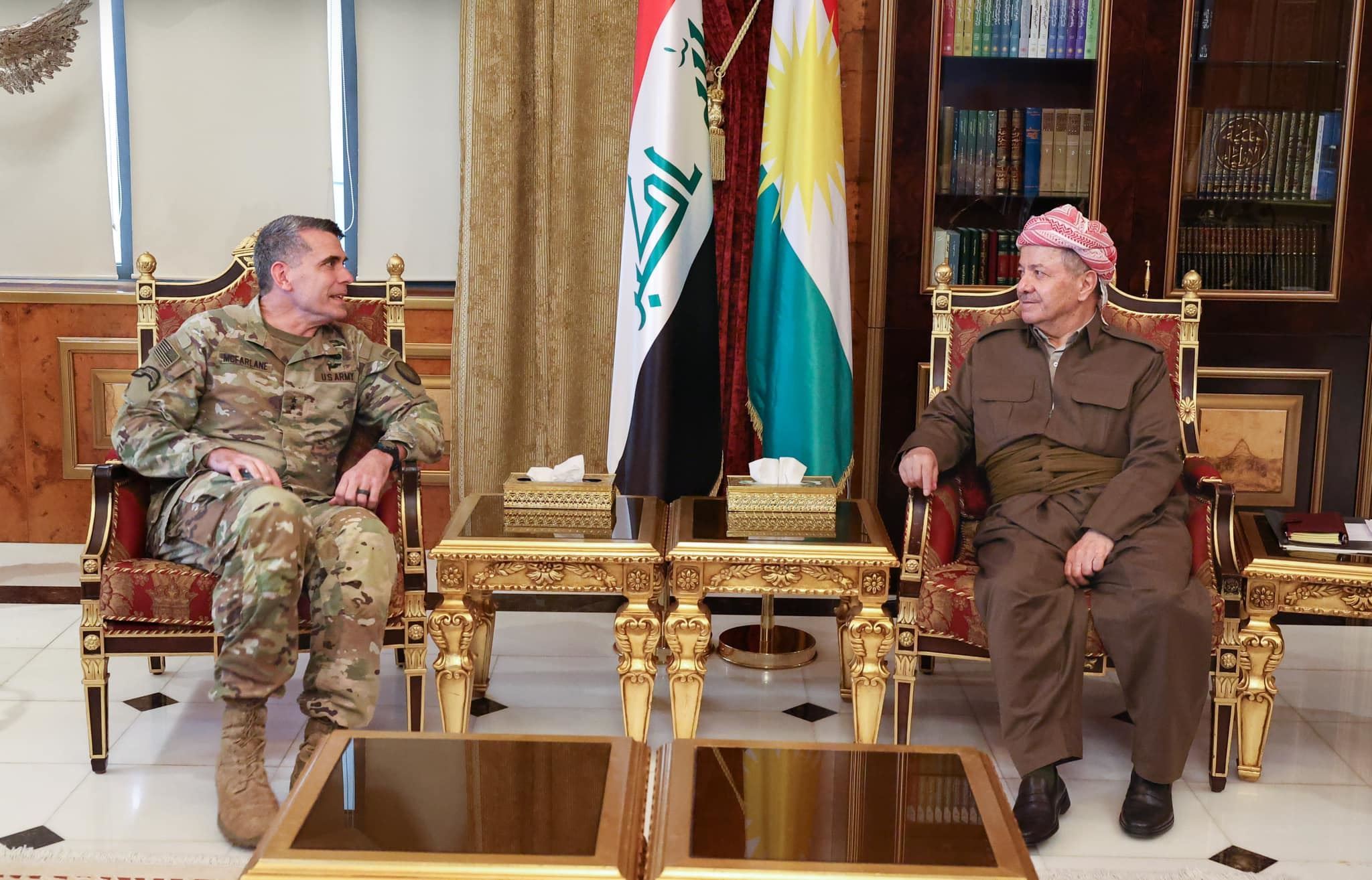 Başkan Barzani ile ABD’li general ‘terör’ konusunu ele aldı