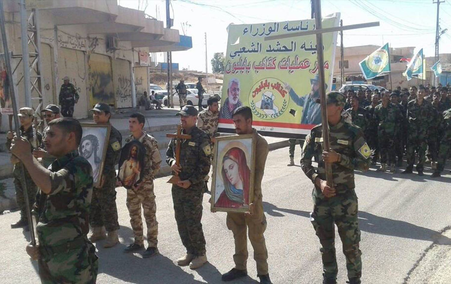 لە قەرەقوش کێشە دەکەوێتە نێو هێزەکەی حەشدى کریستیان