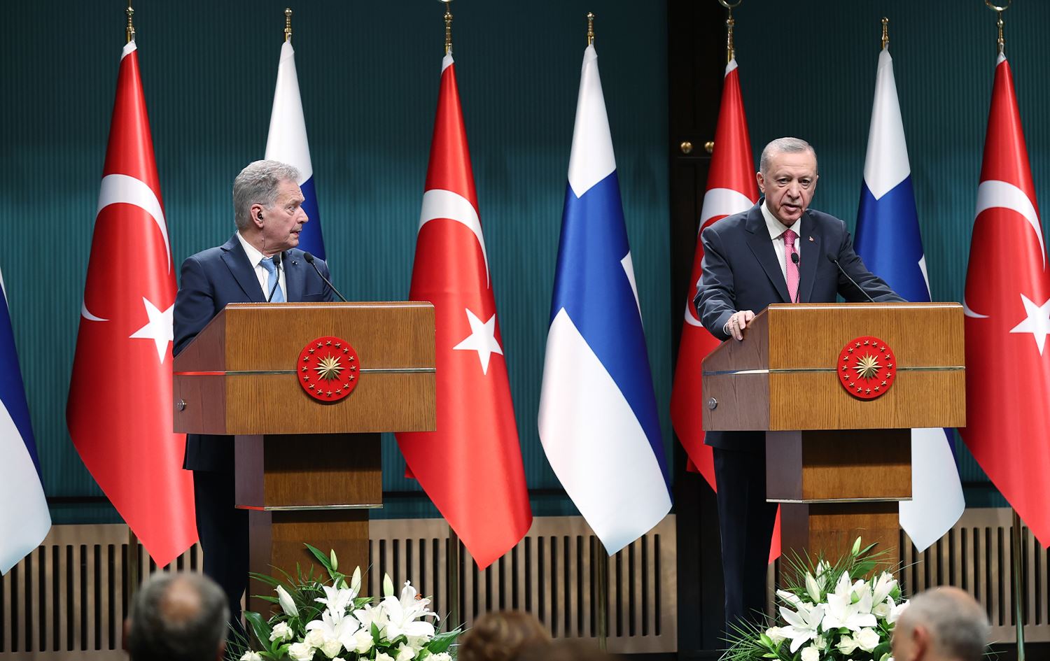 Tirkiyê endambûna Fînlandê ya bo NATOyê pesend kir