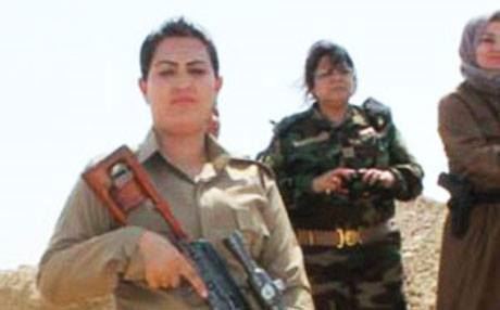 Kadın Peşmerge Rengin Yusuf şehit düştü