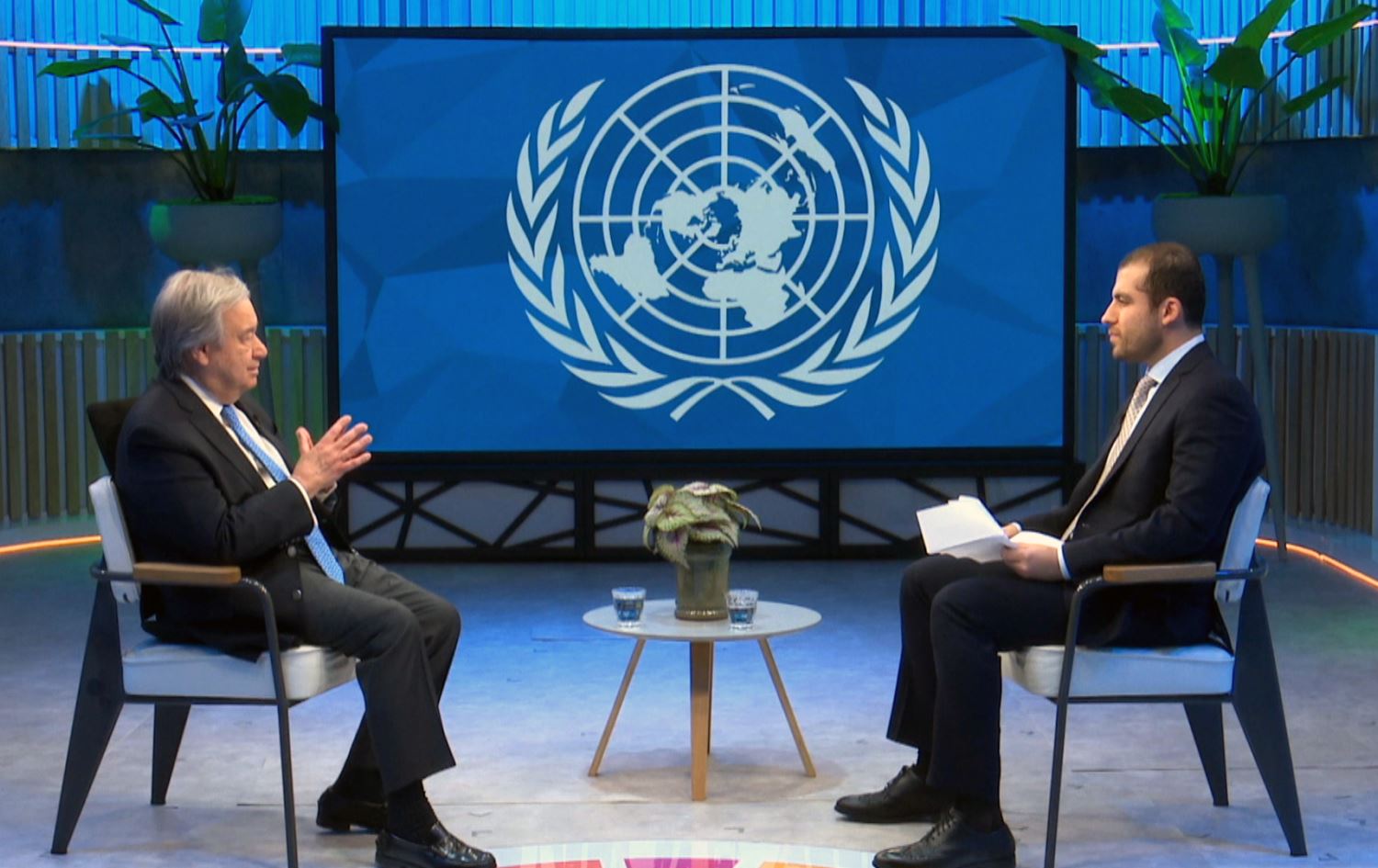 Guterres: Min ji Serokê Sûriyê re got divê welatîname bo  Kurdan were dayîn