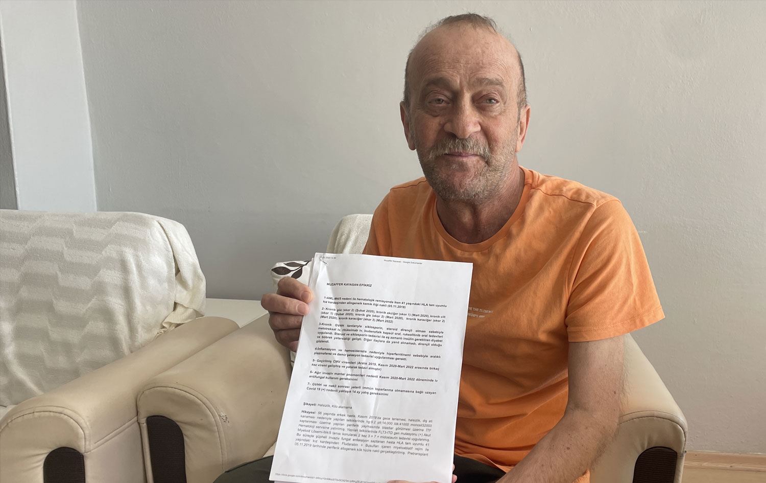 1.5 yıl koronavirüs tedavisi gördü, başka bir hastalığa yakalandı