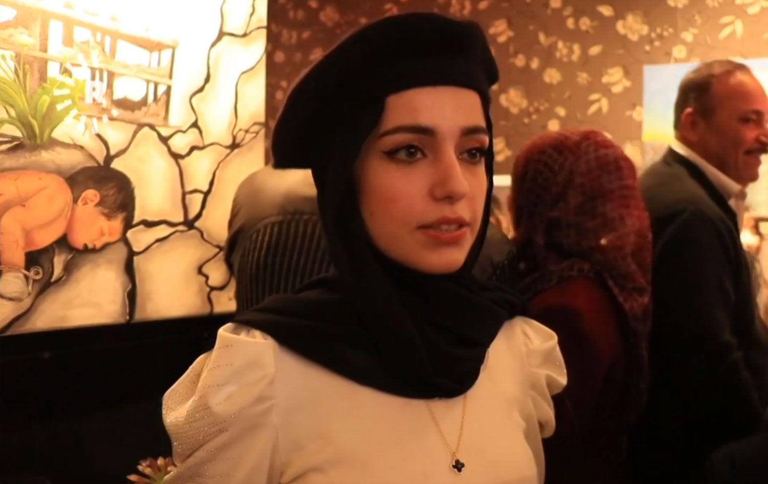 ROJAVA- Efrin’de ‘Acı ve Umut’ adlı sergi açıldı