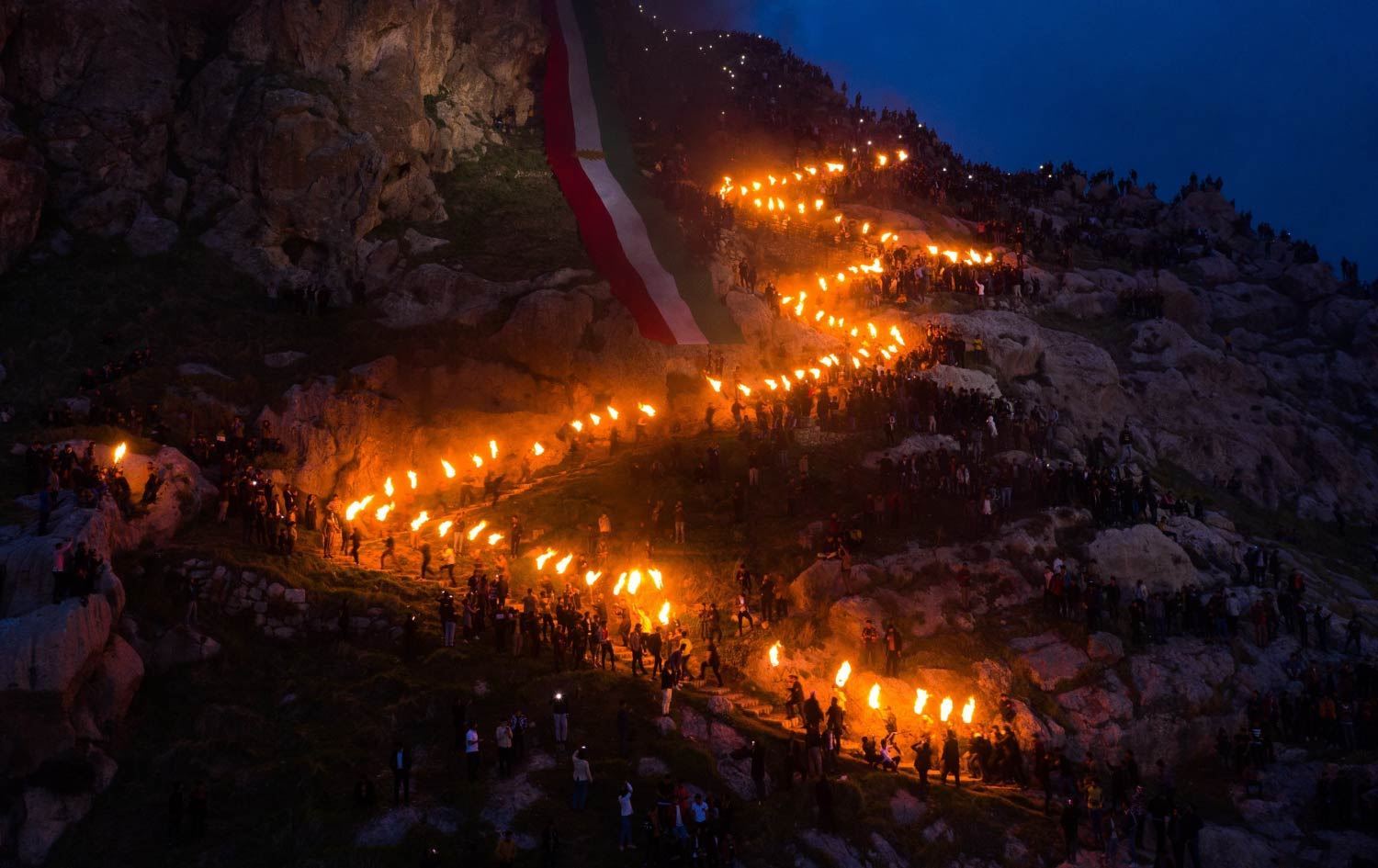 Dünya Rûdaw aracılığıyla Kürt halkının Newroz'unu kutluyor
