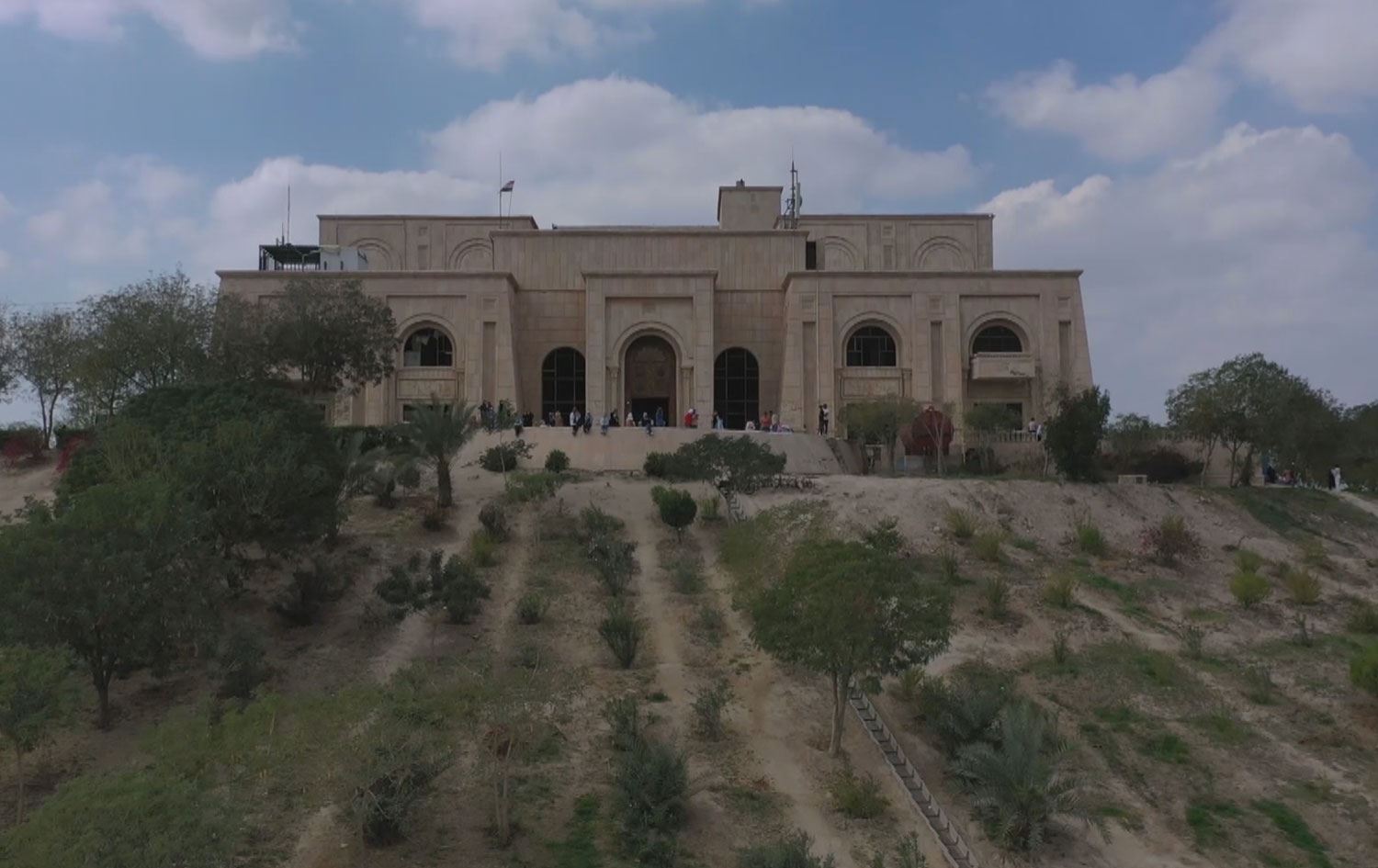 کۆشکى سەدام لە بابل بووەتە جێگەى سەردانى گەشتیاران