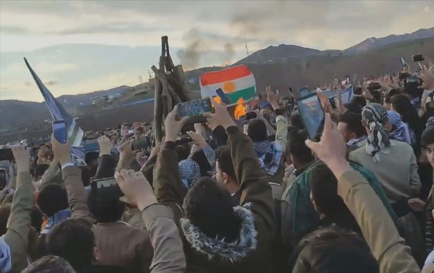 Newroza Rojhilatê Kurdistanê bi durişmeya Jin, Jiyan, Azadî birêve çû