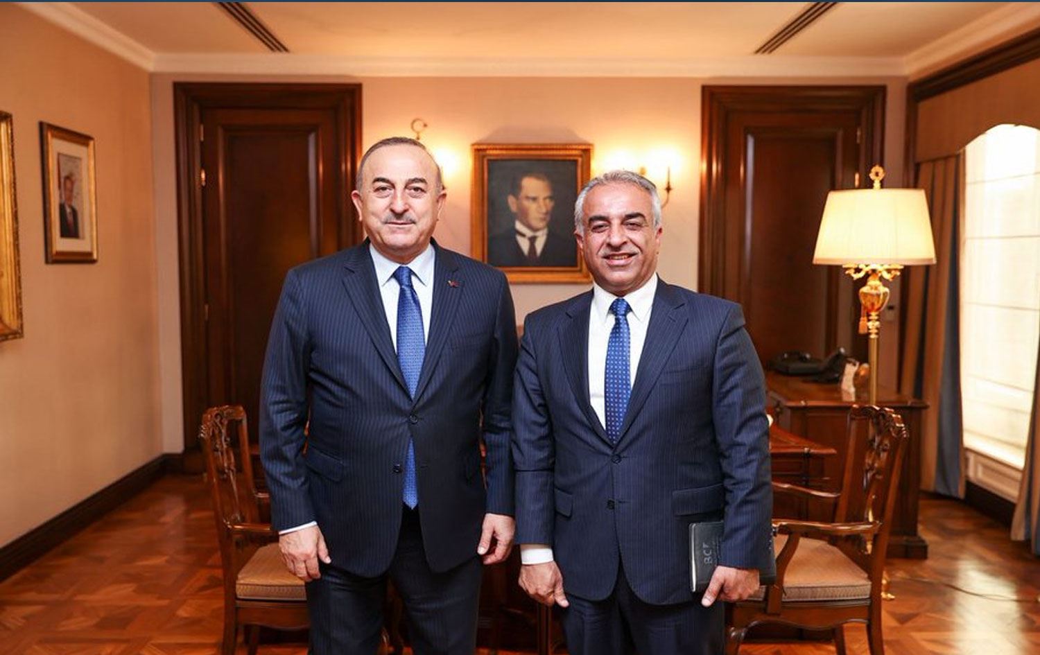 Çavuşoğlu’ndan Barzani Yardım Vakfı’na teşekkür