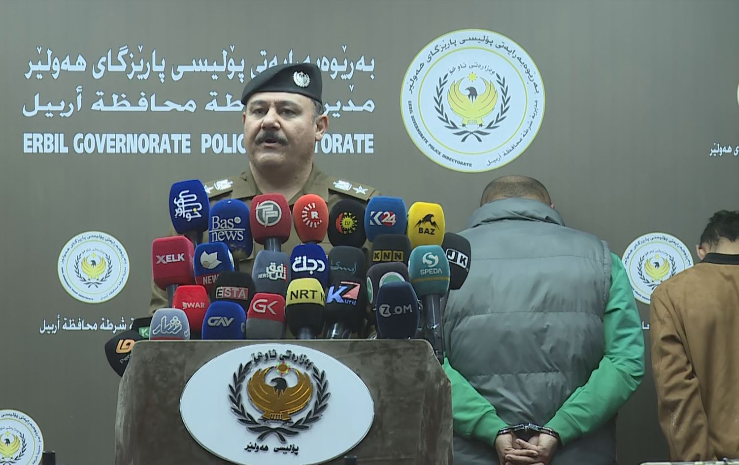 پۆلیسی هەولێر: هاووڵاتییەکی عەرەب کە لەلایەن باندێکەوە رفێنرابوو، رزگارکرا