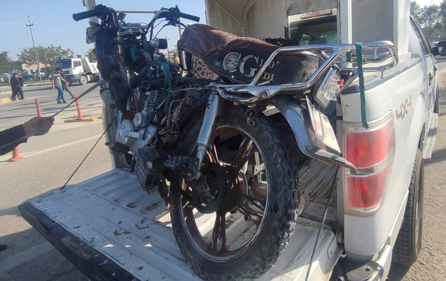 هاتووچۆی گەرمیان: شۆفێرێکی ماتۆڕسکیل لە رووداوێکدا گیانی لەدەستدا