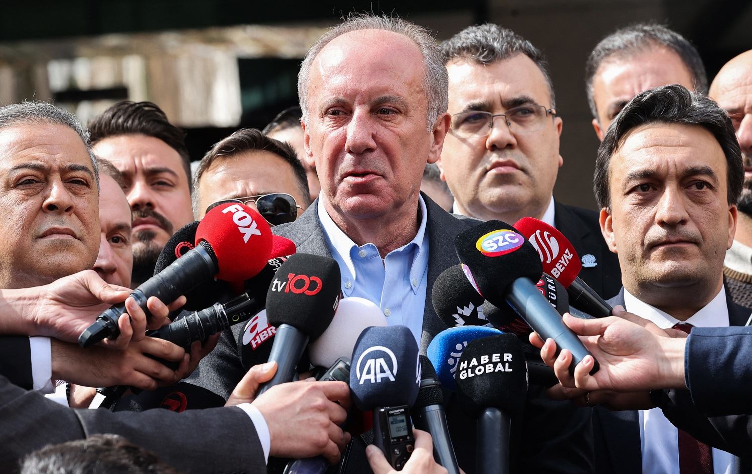 Combative spoiler enters Turkey's election...