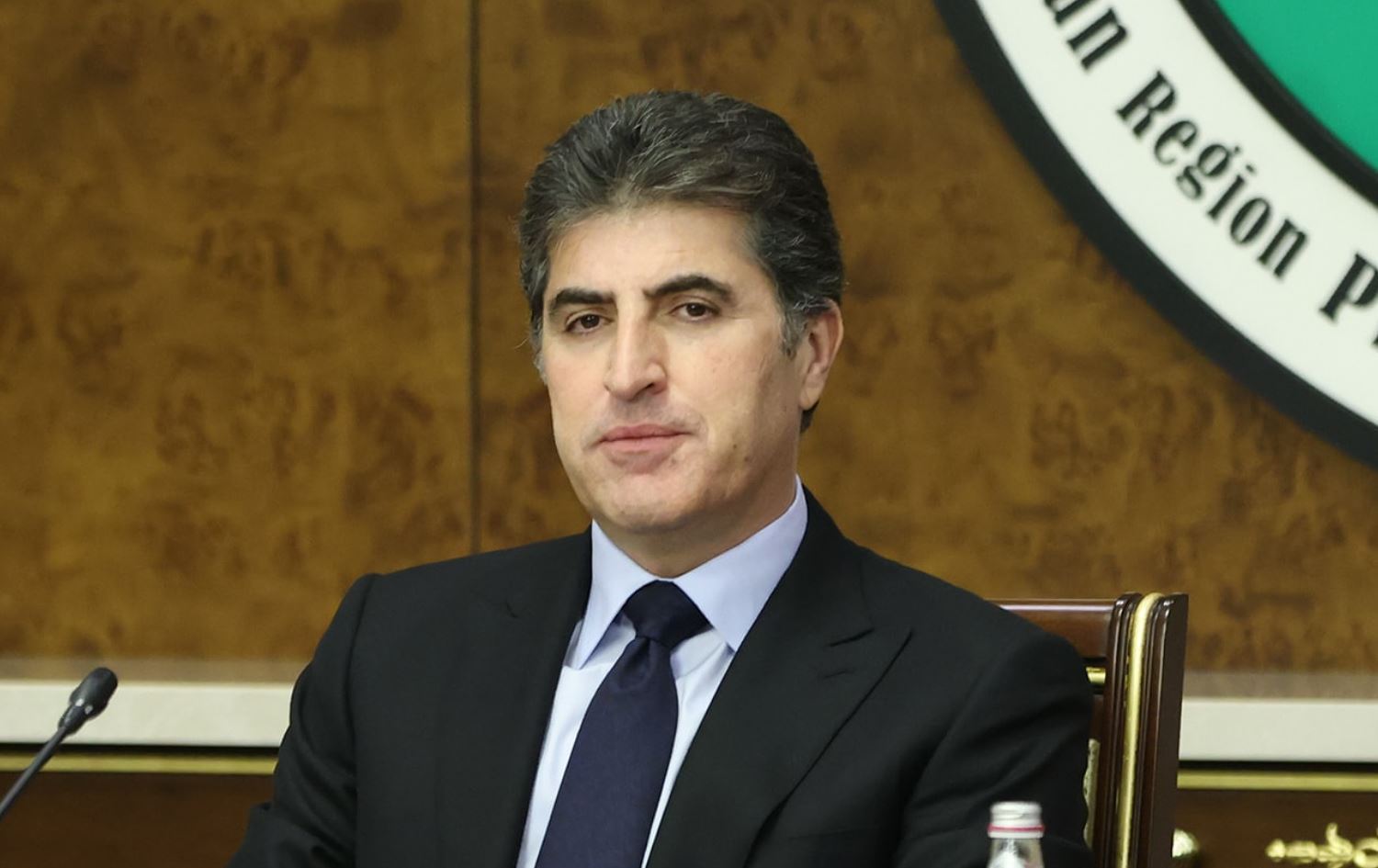 نێچیرڤان بارزانی سەرەخۆشی لە لاهوور شێخ جەنگی دەکات