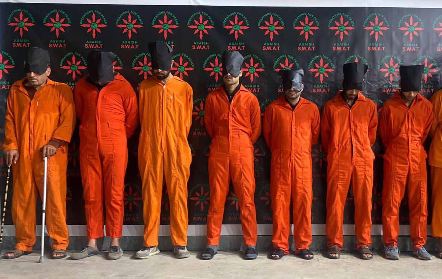 Encumena Asayişa Herêma Kurdistanê: 8 endamên DAIŞê li Silêmaniyê hatin girtin