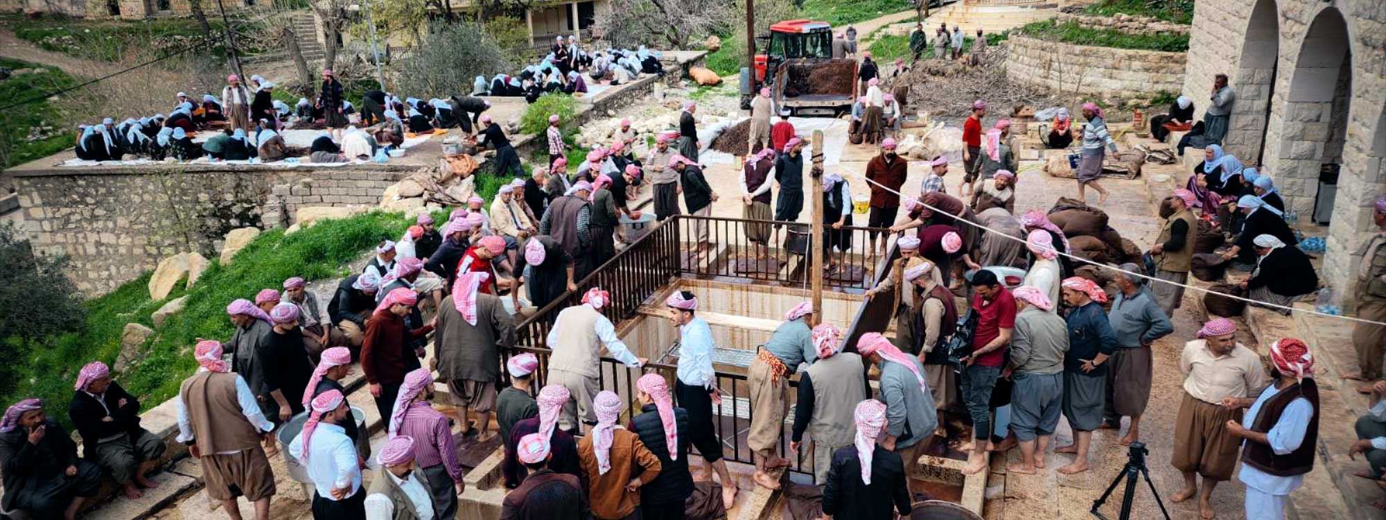 Li Perestgeha Lalişê çêkirina zeyta zeytûnê