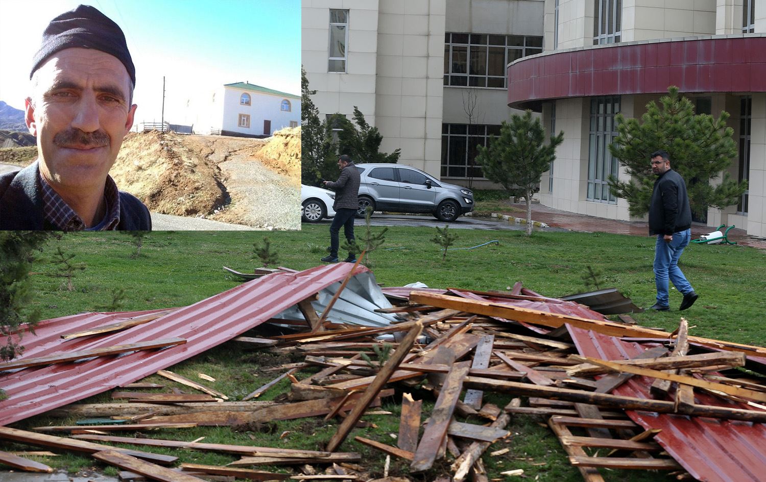 Bahozê banê xaniyan rakir; kesek mir û 8 kes birîndar bûn