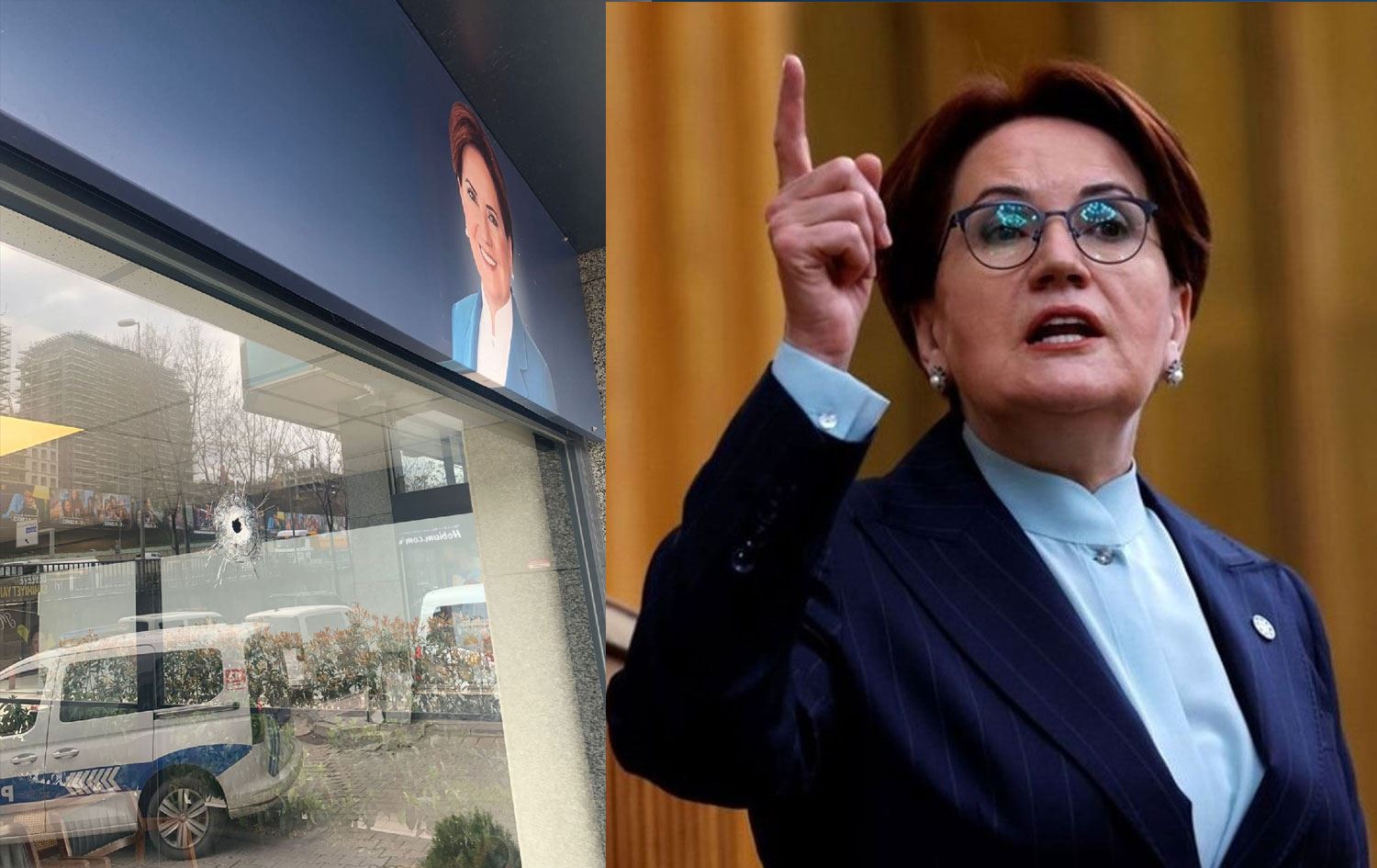 Silahlı saldırı sonrası Akşener’den açıklama: Korkmuyorum Recep Bey