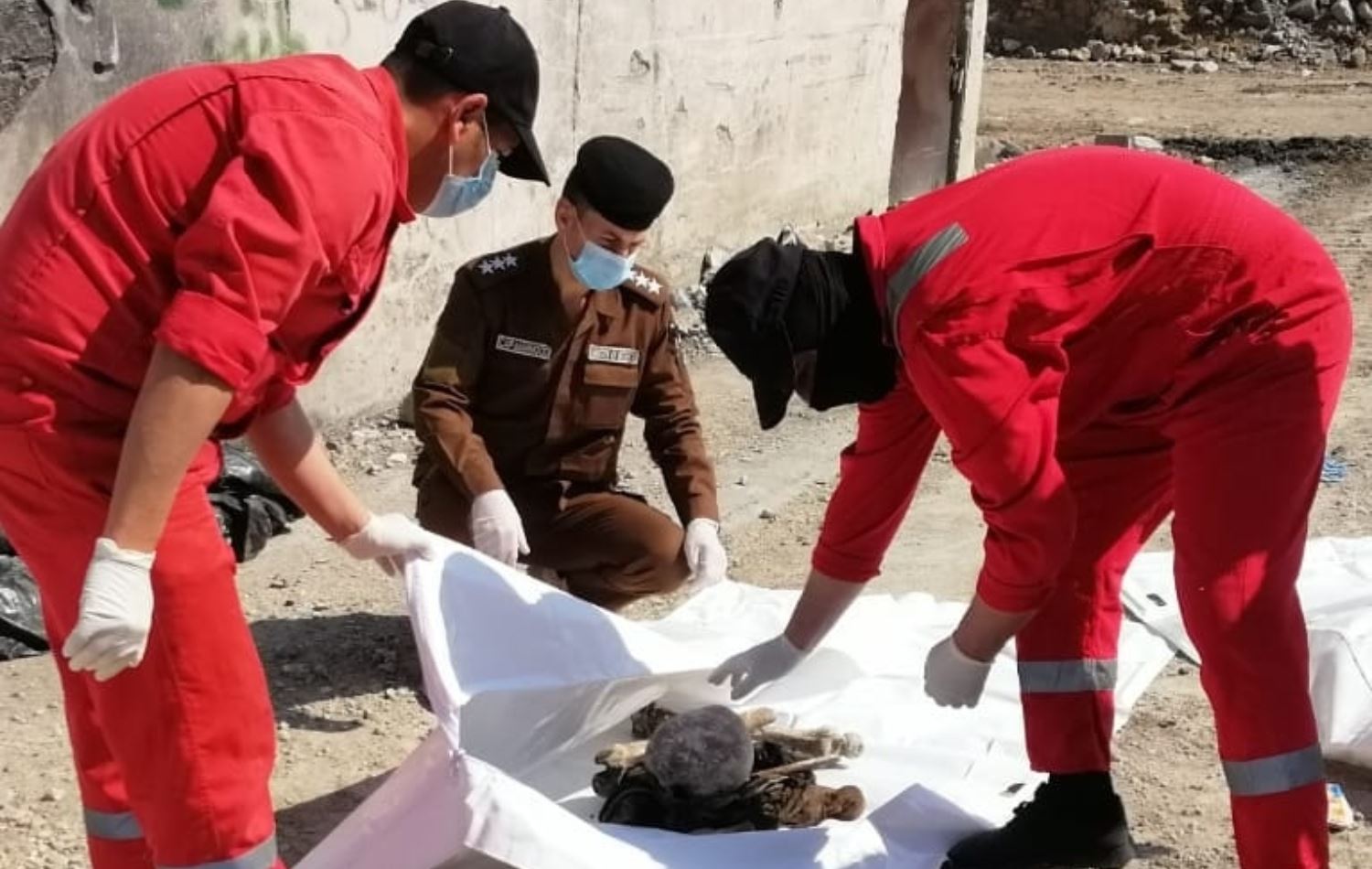 ئێسکوپرووسکی 12 کەسی نەناسراو لە موسڵ دۆزرانەوە