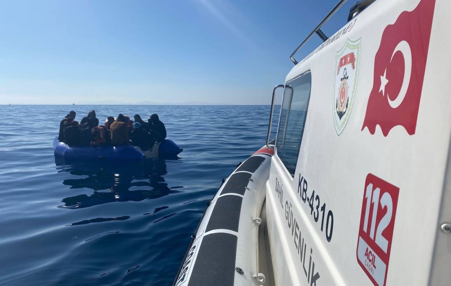 لە سێ مانگی یەکەمی 2023 زیاتر لە پێنج هەزار کۆچبەر لە دەریای ئیجە دەستبەسەر کراون