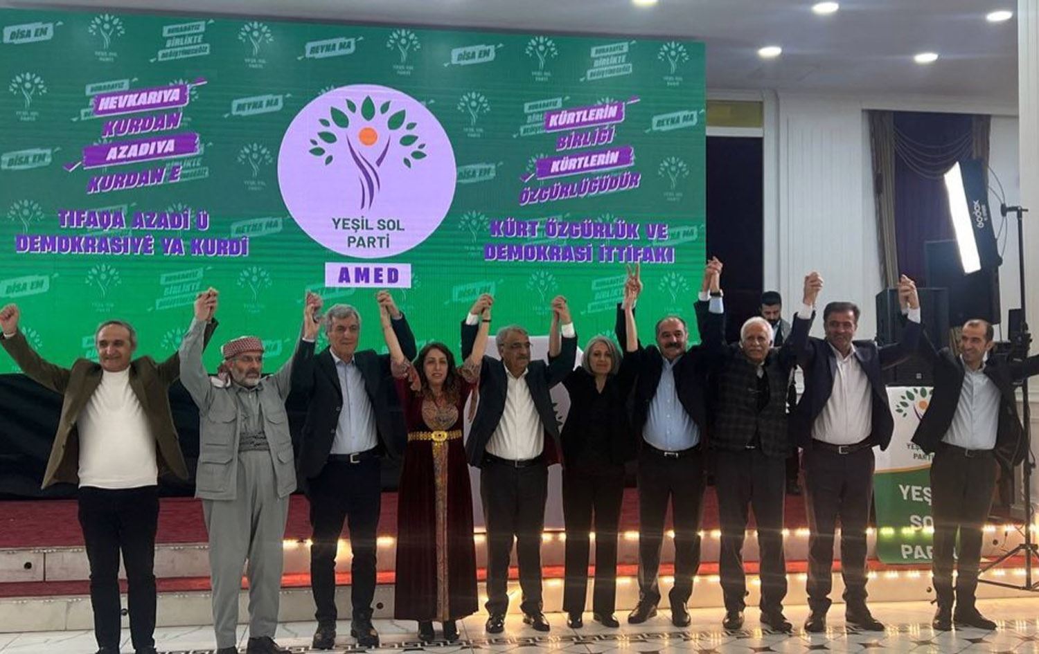 Hevpeymaniya Azadî û Demokrasiyê: Em dê ji bo mafê rewa yê Kurdan bitêkoşin