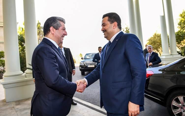 Başbakan Mesrur Barzani Bağdat'a hareket etti