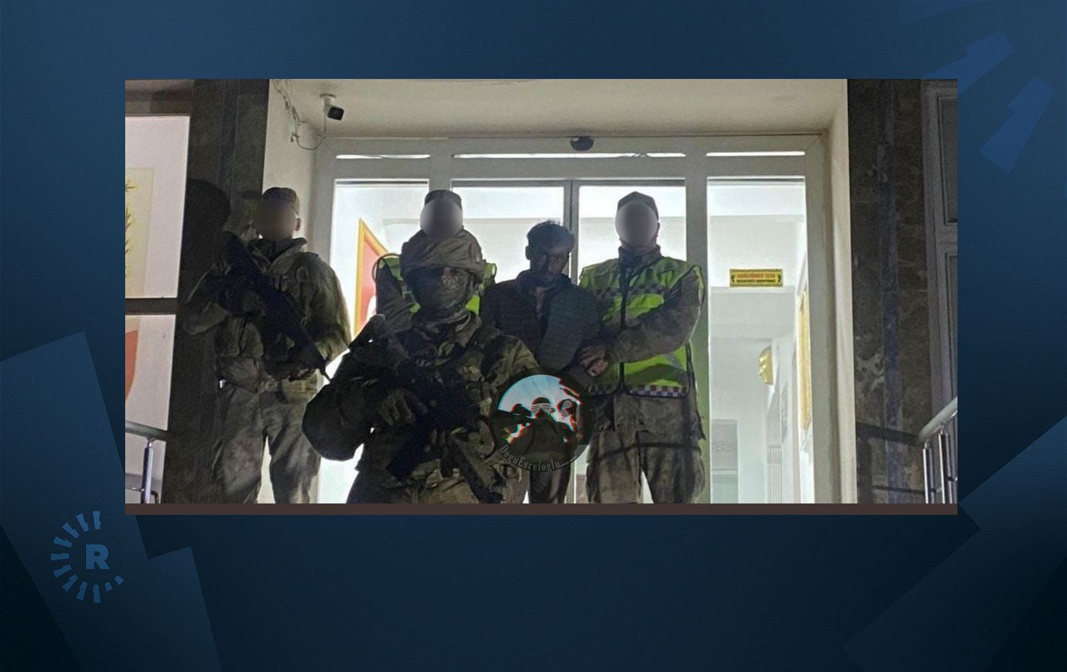 Gerîlayê dîmenên wî hatibû belavkirin hat girtin