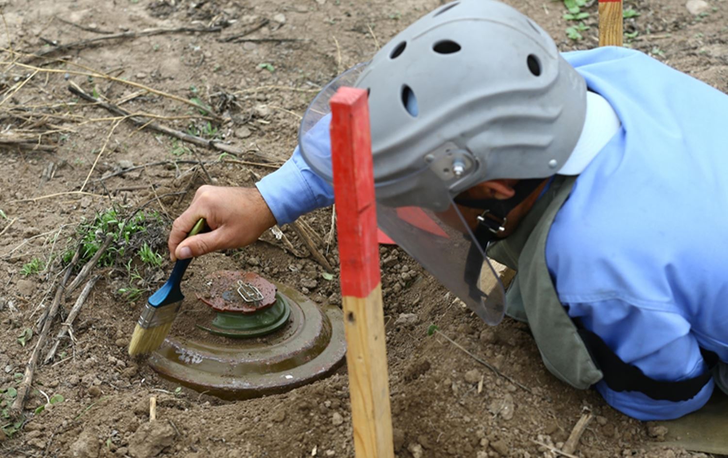 Amerîkayê bo pûçkirina mînan li rojhilatê Sûriyê 6 milyon dolar veqetandin
