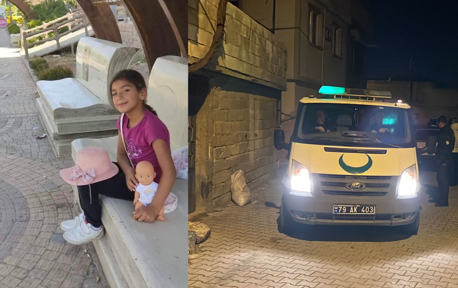 Keçeke 9 salî kevir pêve girêdan û avêtin nav bîra avê