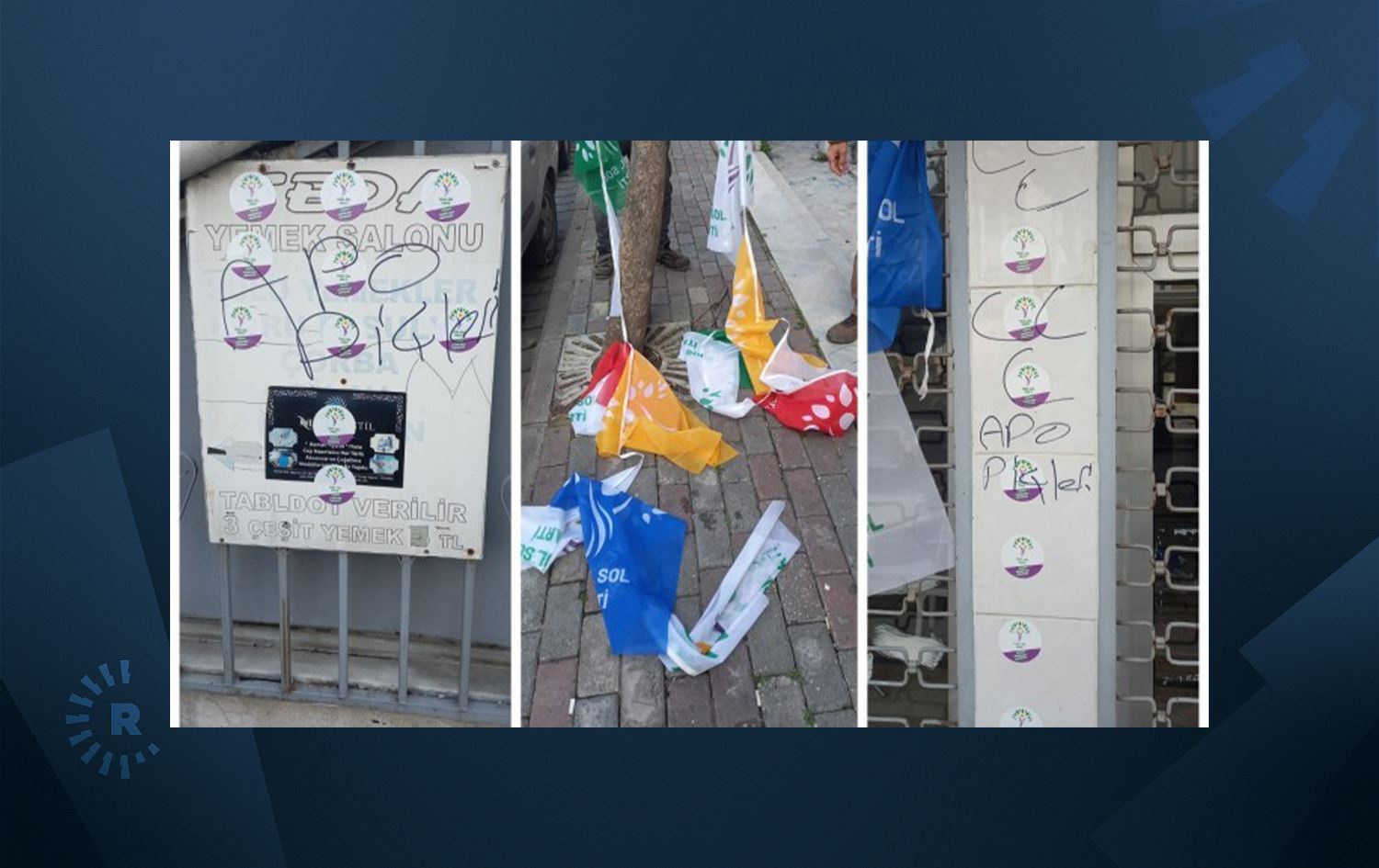 Li Stenbolê êrîşî ofîsa hilbijartinê ya Partiya Çep a Kesk kirin